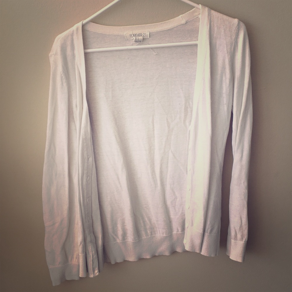 Button down sweater